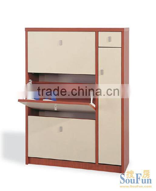 high quality European style melamine shoe cabinet