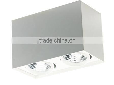 9X1W LED Square surface downlight everlight chips
