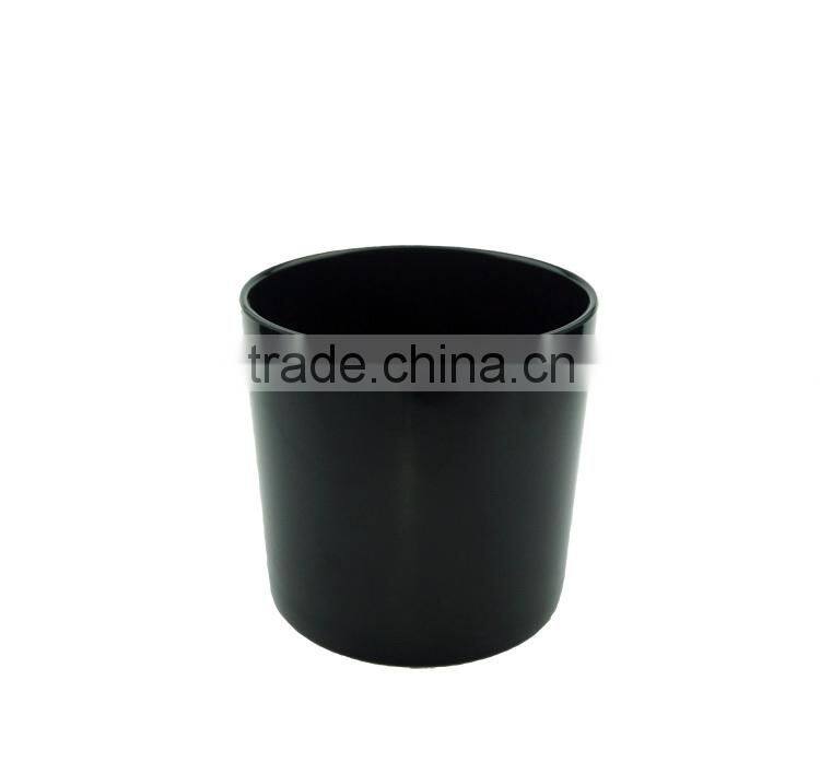 classical design plastic flower pot Straight barrel round melamine flower pot 1424