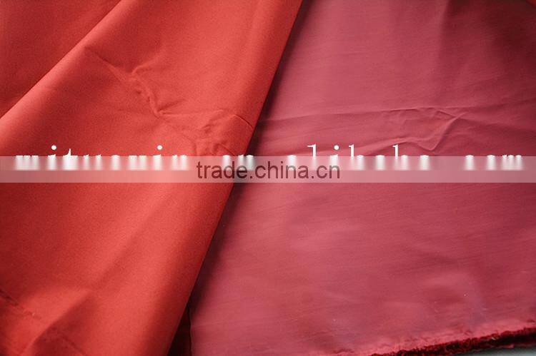 210t 100% polyester waterproof pvc coated pongee umbrella raincoat parasol tent fabric