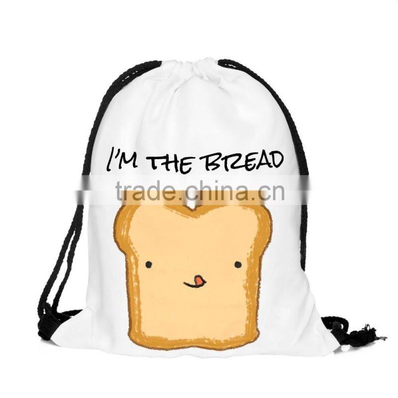 String bag for baby 3d school bag new design school bag backpack school bag