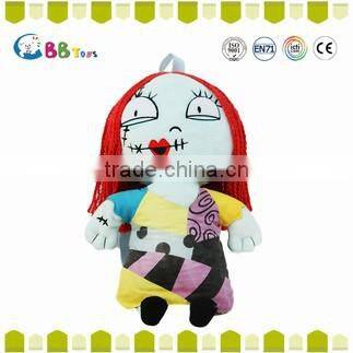 ICS Certified factory China Wholesale stuffed toy funny face doll for baby
