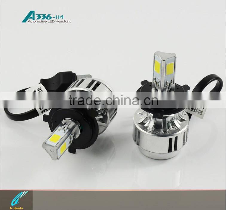 B-deals 12 month warranty car LED lighting, h4 h11 h13 9006 9007LED headlight,A336 led headlight conversion kit