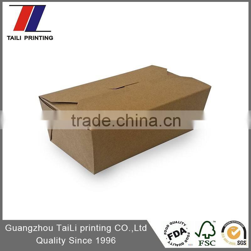 Custom traditional food packaging,disposable carton food box