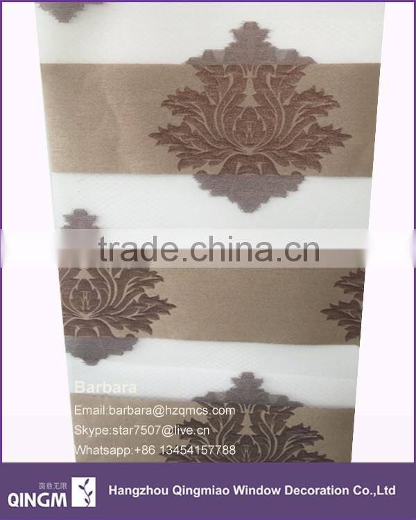 China home decoration modern latest window designs zebra blinds for living room