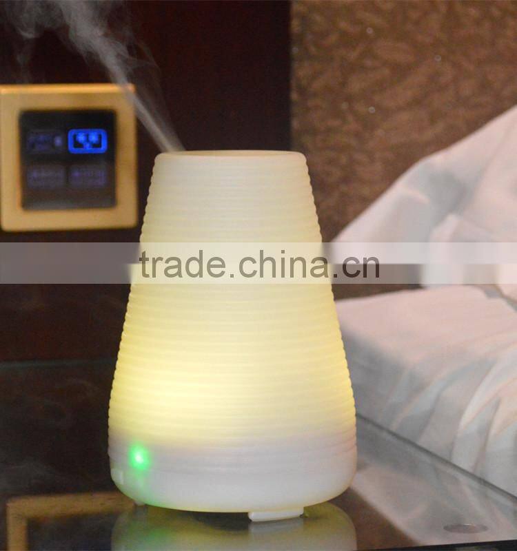 100ml Aromatherapy Essential Oil Diffuser Portable Ultrasonic Cool Mist Aroma Humidifier With Color LED Lights Changing