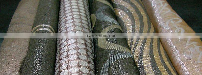 Polyester Jacquard Curtain Fabric