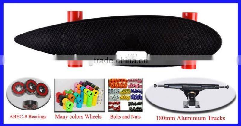 CEEN13613 approved Black Long Cruiser Skateboard