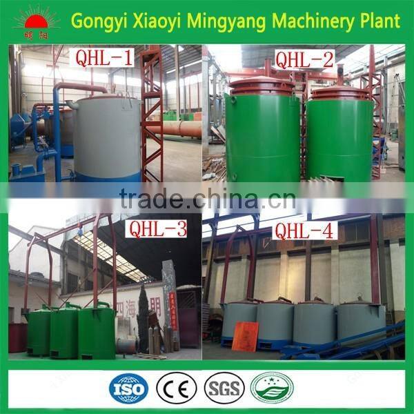 No pollution charcoal production furnaces (Destructive Distillation)