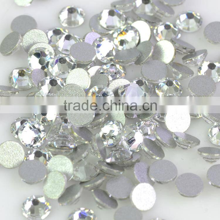 Good market product Rose xilion cut 14 facets rhinestones non hot-fix strass