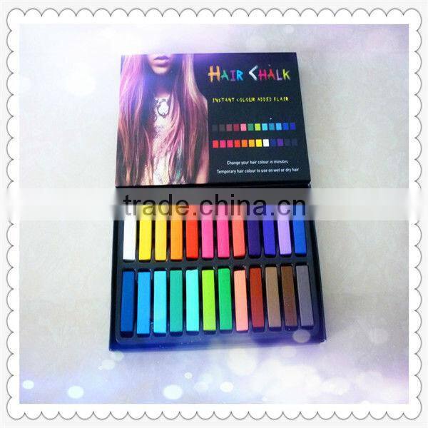 wholesale 2013 most populary colorful hair chalk made in china