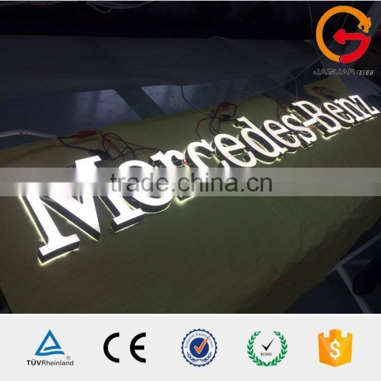 factory direct custom made 3d led lighting car badgr emblem stickers
