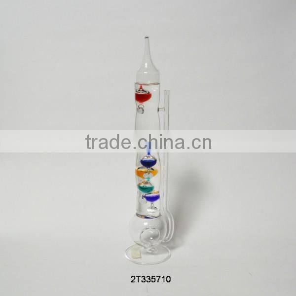 12 Inches High Galileo Thermometer 7 balls