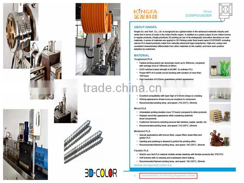 3d pla filament for 3d printer ultimaker,makerbot,reprap,Stratasys,Objet