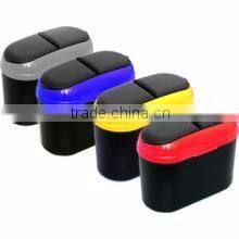 colored love clean car internal environment littering trash can