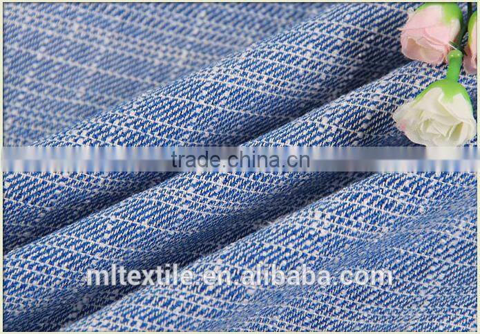 polyester cotton Woolen spinning fabric/women suit fabric