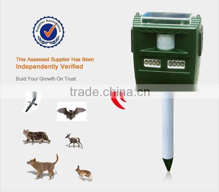 GH-192B solar pest repeller Pest Control Type and mole/snake/rats/mouse/voles Pest Type solar ultrasonic pest repeller anti pest