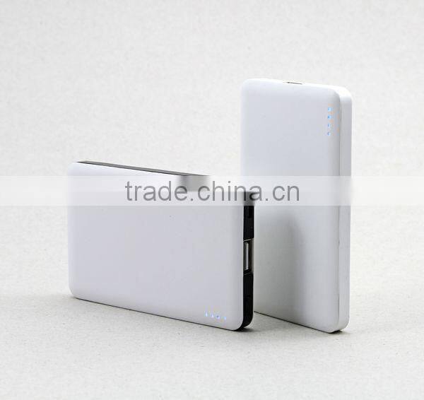 AWC813 2000mah OEM Slim card 2016 power bank manufacture promotional gift customize power bank