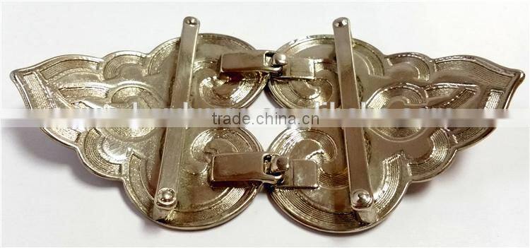 good qaulity zinc alloy two joint belt buckle