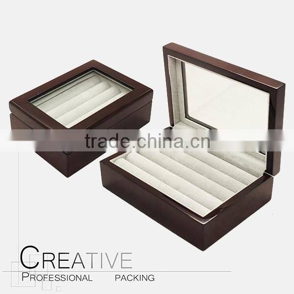 High quality packaging box wholesale Wooden jewelry box