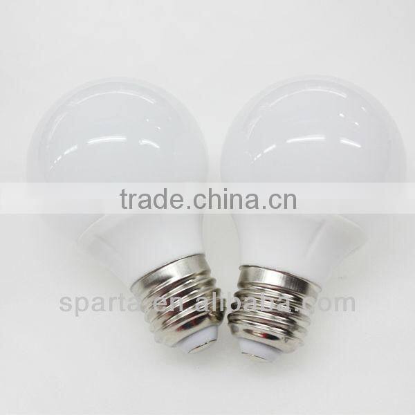 PC shell 7W 80Ra 600lm PC led bulb light A60