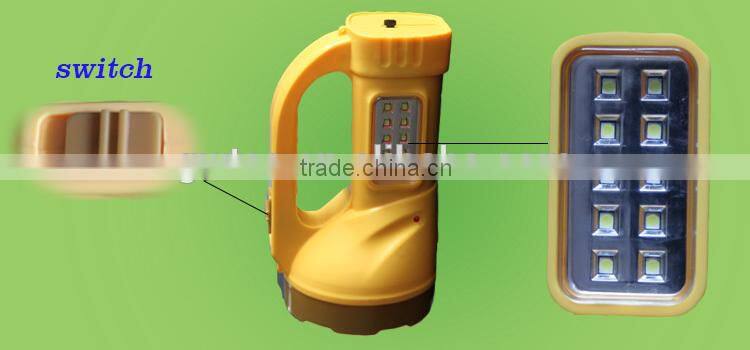 High quality led rechargeable emergency light for homes