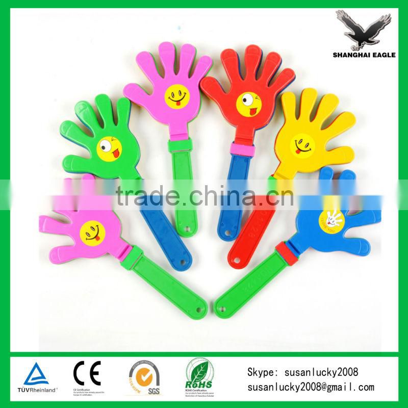 Cusomized Promotional Plastic Cheering Hand Clapper (directly from factory)