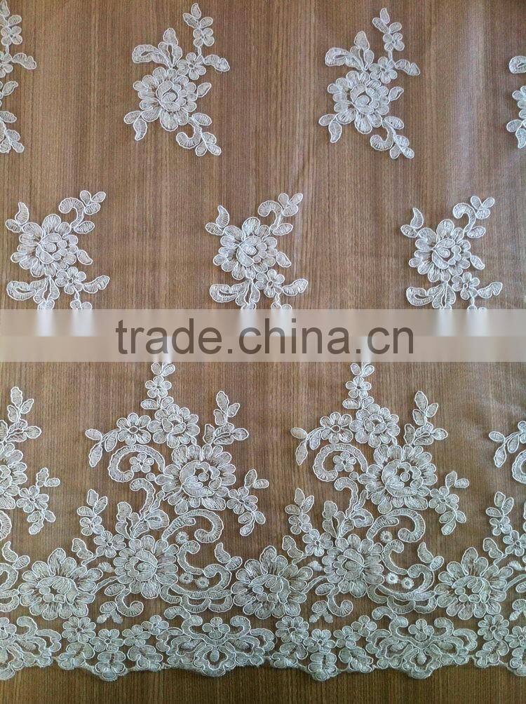 Design new products corded wedding lace