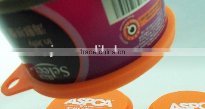 Silicone Food Can Cover Lid Dog Cat Pet cans lid silicone Reusable Storage Cap