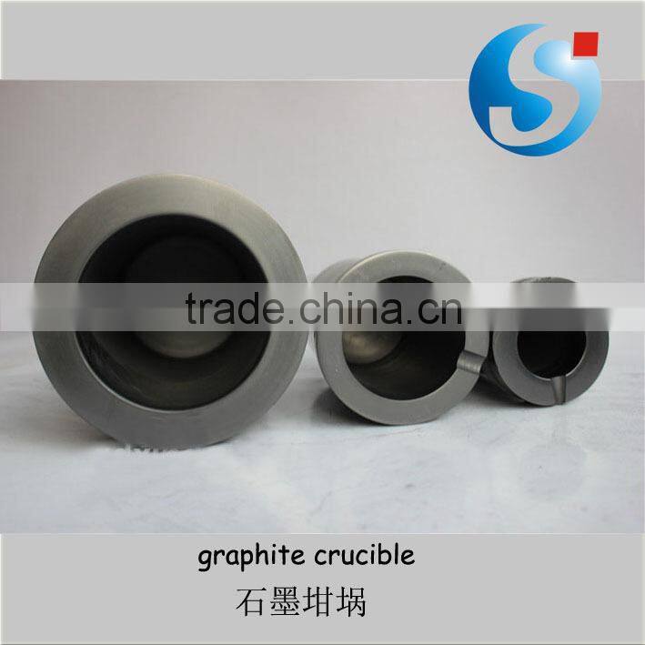 Graphite carbon crucibles