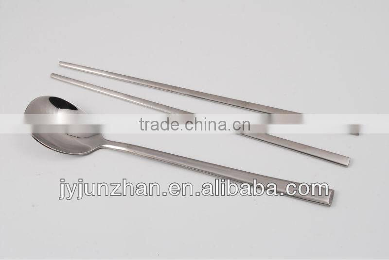 STAINLESS STEEL CHOPSTICKS MADE BY JIEYANG FACTORY FIRECTLY WITH LOW PRICE