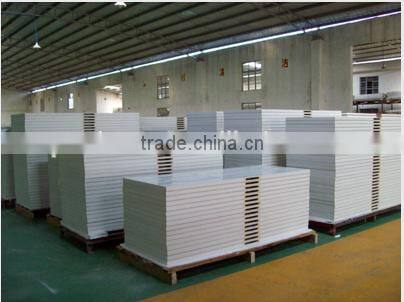 3 panel steel door with decorative glass