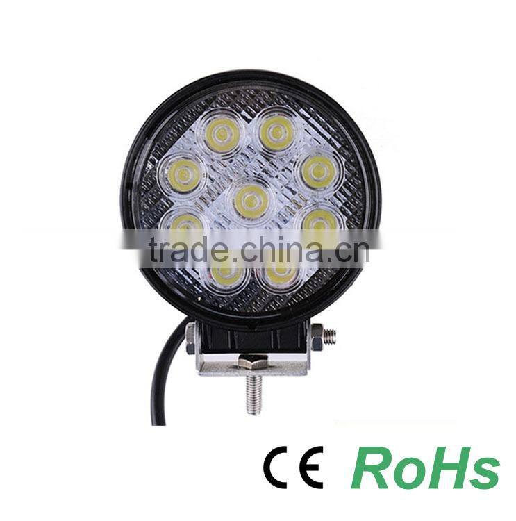 27W LED Truck & Car LED Work Light LED Car Headlight