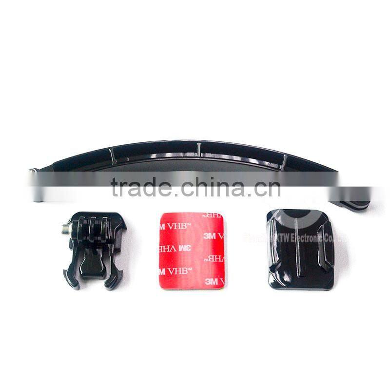 The Arm with Mount for Helmet, with 3M sticker & screws. For GoPro Hero3+/3/2/1