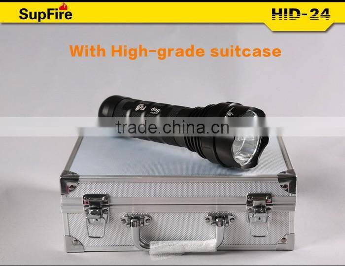 24w HID flashlight use specially with high-grade suitcase