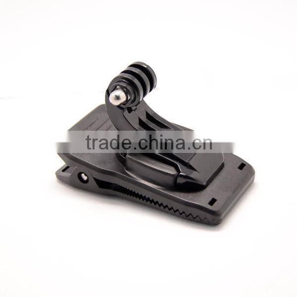 Quick Release Attach Backpack Rucksack Clip Clamp Mount With J Hook Buckle For GoPro Hero 4/3+/3/2