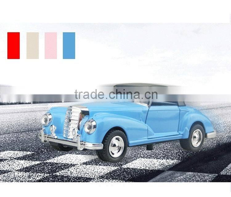 Retro Mini Vehicle Model Car toy with music & Light