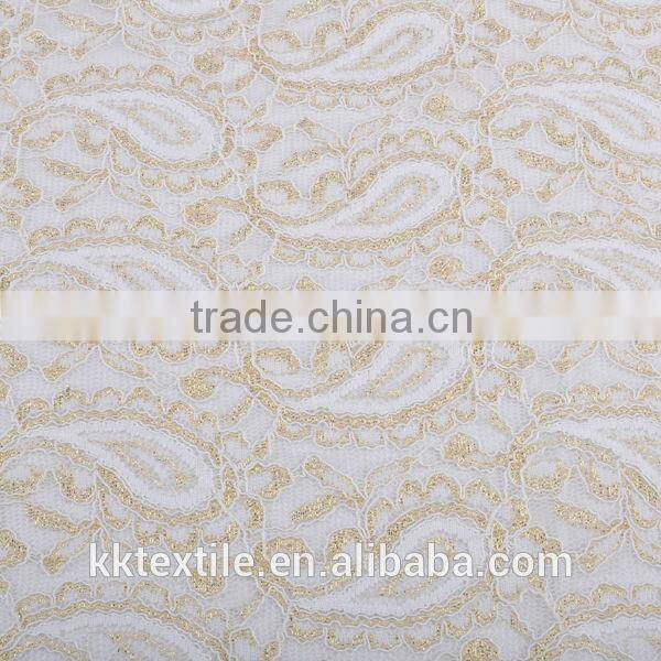 New arrival 2014 best price100% Nylon cord lace/net lace fabric