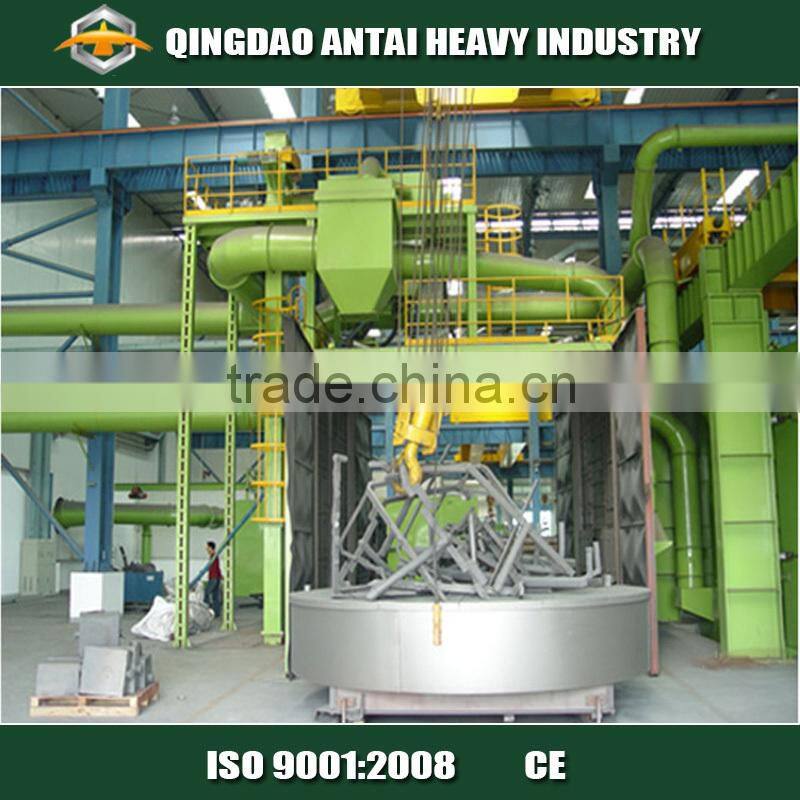Trolley Table Blasting Machine For Cleaning
