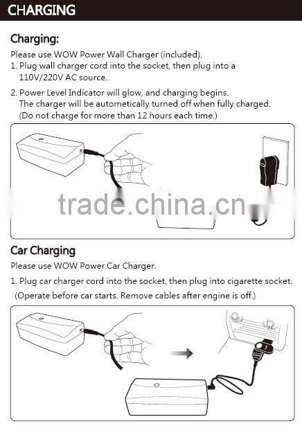 12v jump starter emergency car battery charger multi-function jump starter