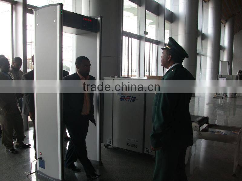 Six Zones XYT2101S Walk Through Metal Detector Door