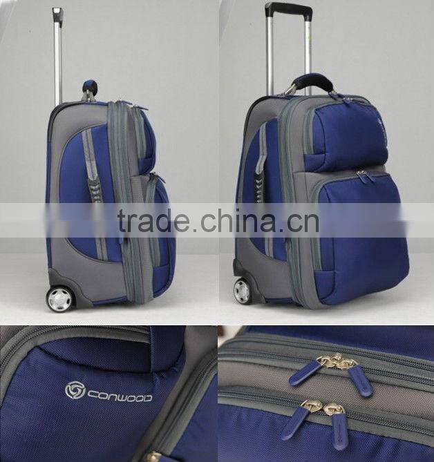 Conwood CT022 420D Polyester trolley luggage