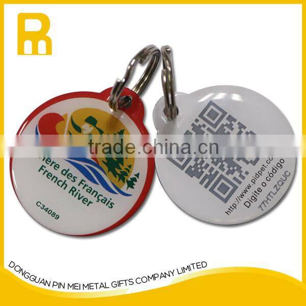 Custom QR code/ ID printing dog tags/pet tags