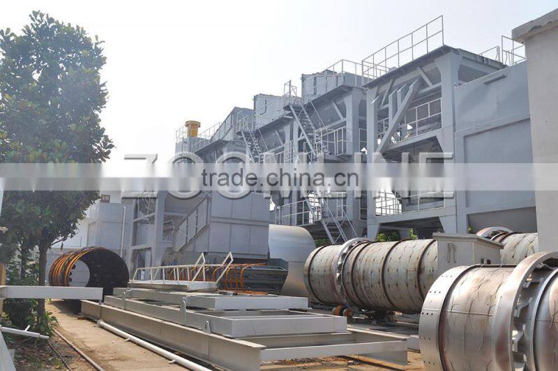ZOOMLINE Brand 20T/HR Portable Drum Asphalt Mix Plant