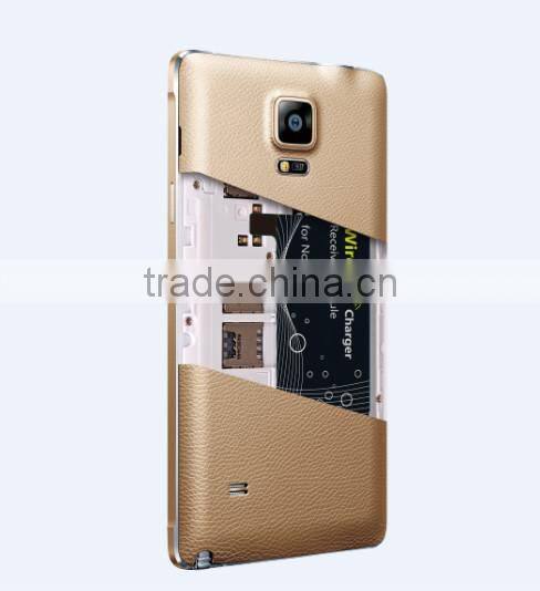 qi standard mobile wireless charger receiver coil for Samsung note4
