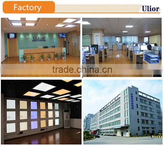 P105 Up to 95lm/w CE RoHS FCC DLC CERTIFICATED Shenzhen square led panel lights Manufactory for Commercial and Housing