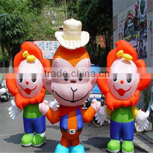 2013 new brand inflatable advertising Replicas Santa Claus for christmas