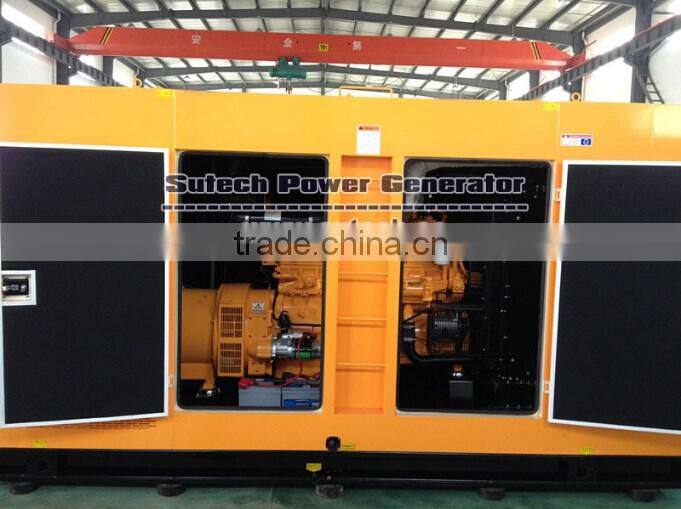 50Hz 600Kva silent diesel generator sets, powered by Cummins KTA19-G8 engine