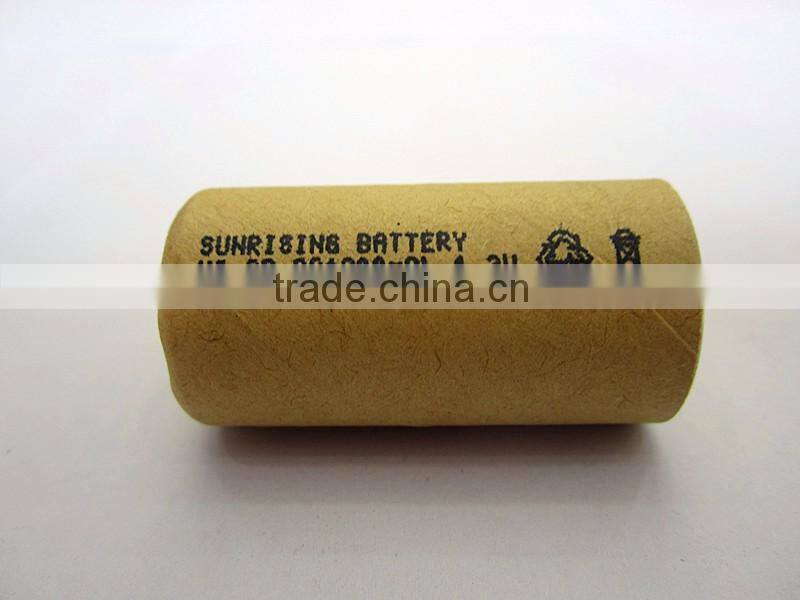 NiCd Rechargeable battery 1.2v sc1900 ni cd battery pack for power tools