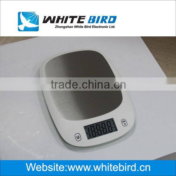 silm stainless steel electronic digital kitchen scale 5kg